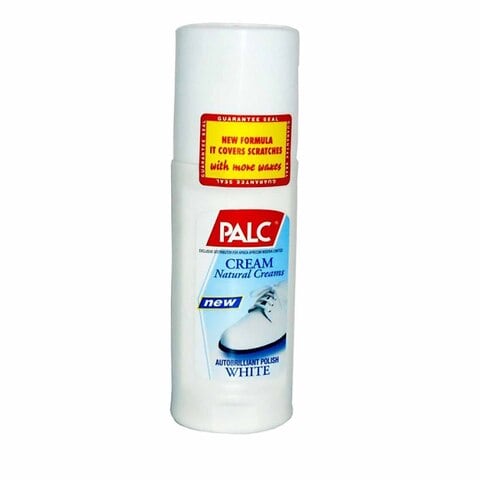 Palc White Cream Polish for Shoes - 75ml