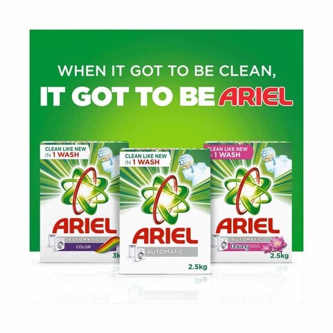 Ariel Automatic Laundry Detergent Powder Original Scent Stain-free Clean Laundry Washing Powder 3 KG Pack