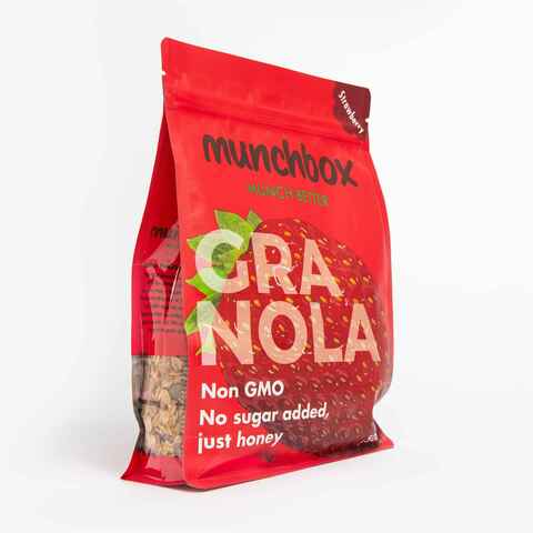Munchbox Munch Better Strawberry Flavour Granola 500g