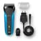 Braun Series 3 Electri Shaver 310s Rechargeable Wet&amp;Dry Electric Shaver Blue