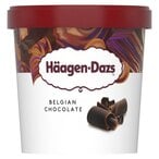 Buy Haagen Dazs Belgian Chocolate Ice Cream Mini Cup 100ml in UAE