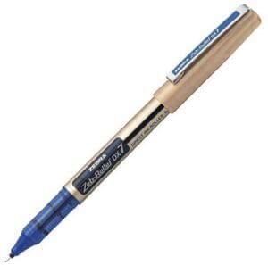 Generic Zebra Dx7 Roller Ball Pen, Fine, 0.7mm, Blue