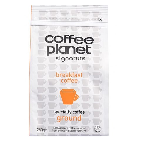 Coffee Planet Breakfast Ground Coffee 250g