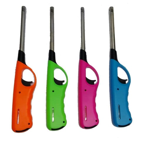 Gas Lighter Multicolour Pack of 4