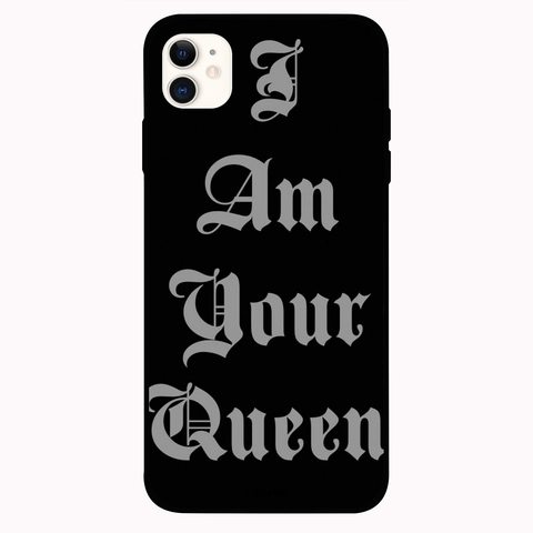 Theodor - Apple iPhone 12 6.1 inch Case I Am Your Queen Flexible Silicone Cover