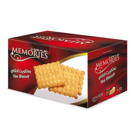 Buy Memories Tea Biscuit 75g 12 Pieces in Saudi Arabia