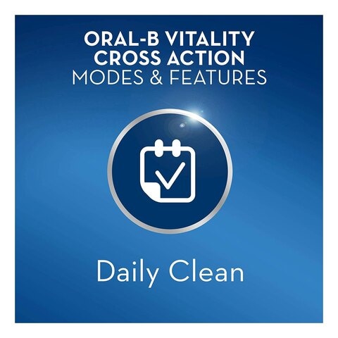 Oral-B D12.513 CLS Vitality Precision Clean Clam Shell Rechargable Electric ToothBrush
