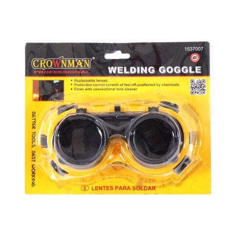 Crownman Welding Goggle - Yellow