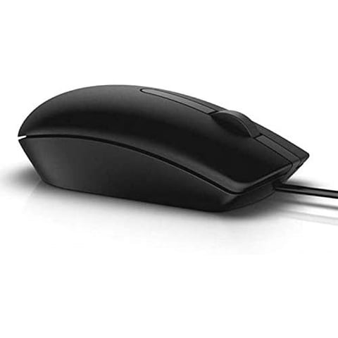 Dell USB Mouse For PC &amp; Laptop - Black (MS116).