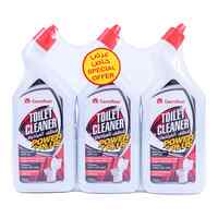 Carrefour Power Plus Toilet Cleaner White 750ml Pack of 3