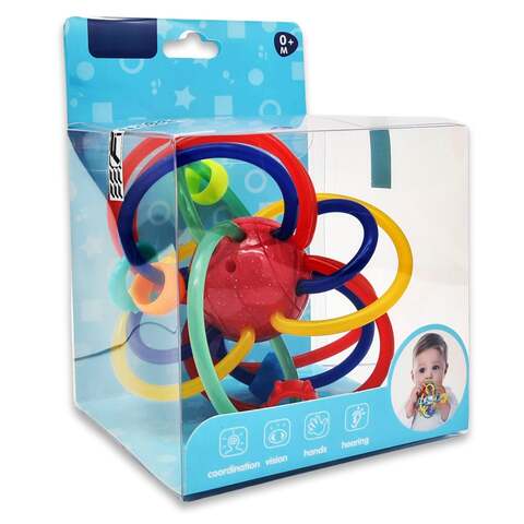 FITTO Sensory Teether - Award- Winning Teething Toy for Babies