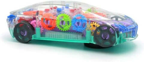 Generic Battery Operated Transparent Crystal Car