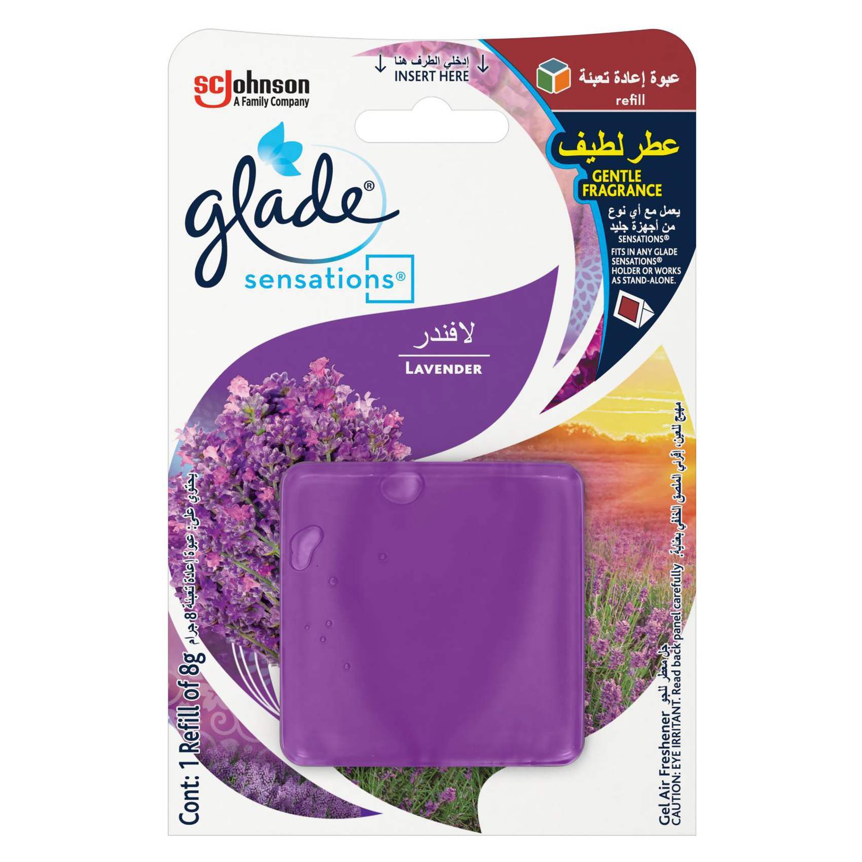 Glade by Brise Lavender and Jasmine sense and spray refill Order Online