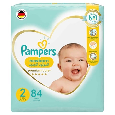 Buy Pampers Premium Care Taped Baby Diapers Size 7 (18+ kg) 35 Diapers  Online - Shop Baby Products on Carrefour UAE