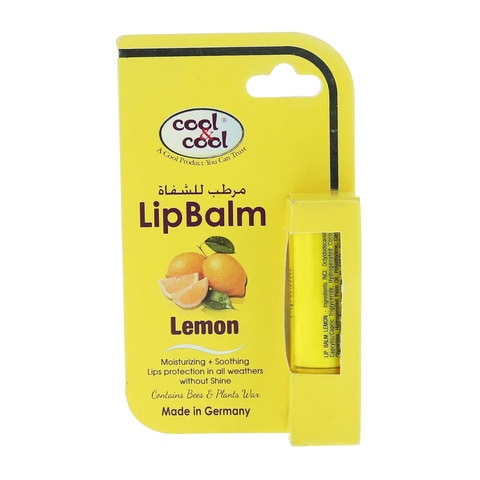 Cool &amp; Cool Intense Nutrition Lemon Intense Nutrition Lip Balm 4.8g