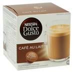 Buy Nescafe Dolce Gusto Cafe Au Lait Coffee 16g x 10 Capsules in Kuwait