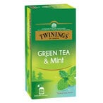 Buy Twinings Green Tea And Mint 25 Tea Bags in UAE