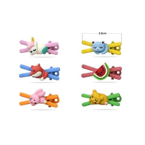 Aiwanto 5Pack Small Hair Clips for Kids Hair Side Clips