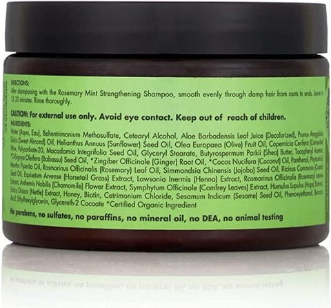 Mielle rosemary mint strengthening deals hair masque