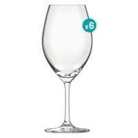 Lucaris Serene Chardonnay Glass 375ml Clear 6 PCS