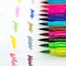 عام-60 الألوان المزدوج تلميح فرشاة أقلام علامات الفن فرشاة مجموعة مرنة و0.4MM Fineliner نصائح المائية اللون أقلام مثالية للأشخاص الأطفال الفنانين يوميات رسم انطباعات تلوين الخط