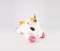 Cuddles Unicorn Soft Toy Multicolour 40cm Single Piece