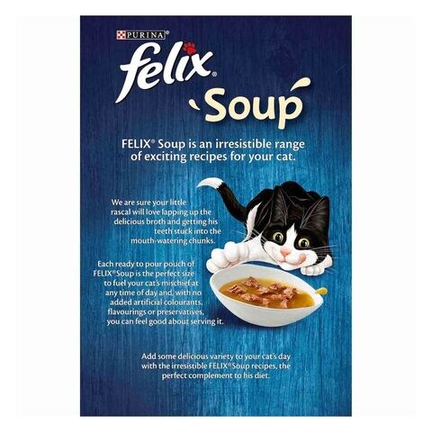 Purina Felix Fish Selection Soup Cat Food 48g 6 Piece Online