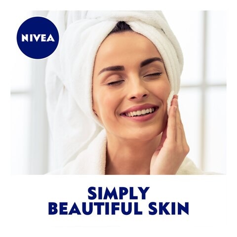 NIVEA Face Wipes Gentle Cleansing 3-in-1 Dry &amp; Sensitive Skin 25 Wipes