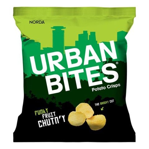 Norda Urban Bites Funky Fruity Chutney Potato Crisps 30g
