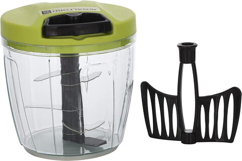 RoyalFord 1000 ML Push Chopper RF11158 Compact Chopper with 6 Blades  Suitable BPA Free, Muulticolor: Buy Online at Best Price in UAE 