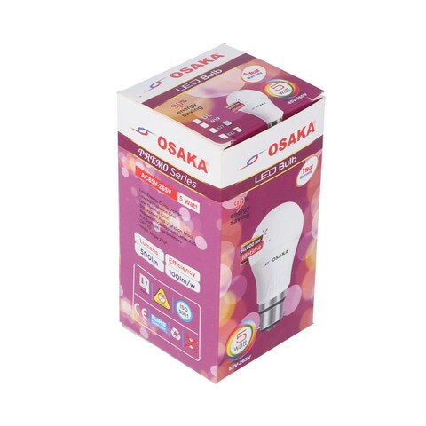 Buy OSAKA 5W LED BULB ECO B22 DL Online | Carrefour Pakistan