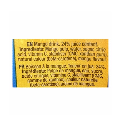 Maccaw Juice Mango Sensation Slim 180ML