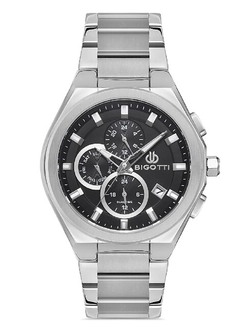BIGOTTI MILANO MENS STAINLESS STEEL STRAP WATCH - BG.1.10351-2