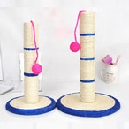 اشتري Generic-Sisal rope cat tree column cat claw plate grinding claw board cat toy clown shape round bottom mouse cat scratching column cat scratch board hanging ball style small في الامارات