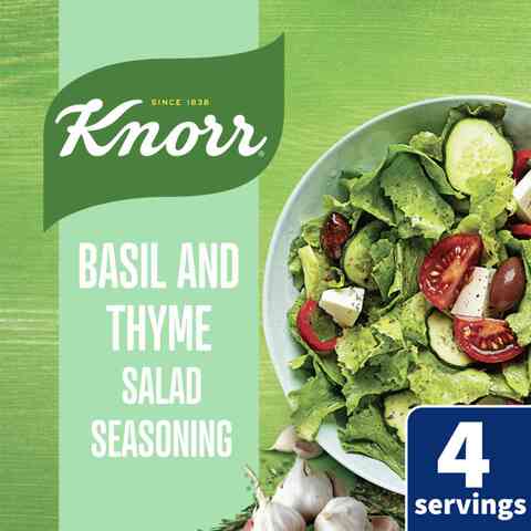 Knorr Basil With Thyme Salad Seasoning 10g Pack of 4