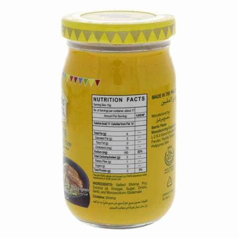 barrio bagoong 250g paste sauteed