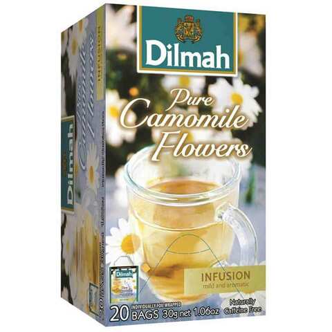 Dilmah Tea Pure Chamomile Flowers 20 Bag