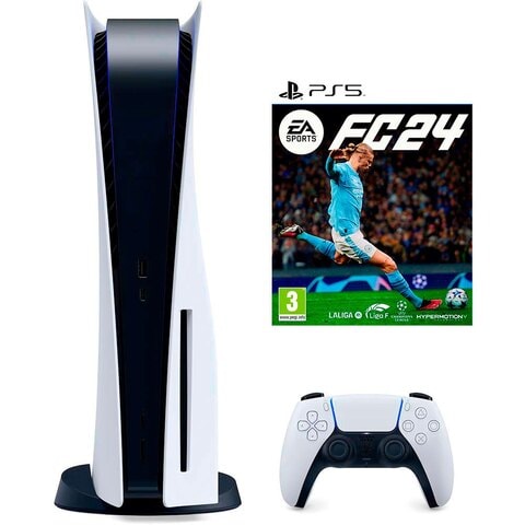 Buy PS5 Console + EA FC 24 Bundle Online - Shop Electronics & Appliances on  Carrefour Saudi Arabia