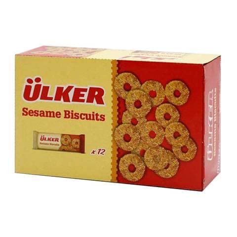 Ulker Sesame Biscuits 58g Pack Of 12