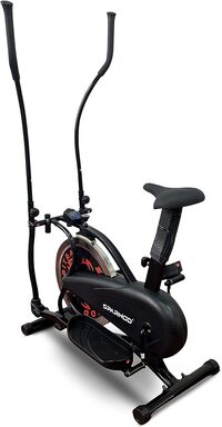 Sparnod Fitness SOB-11000 Dual Orbitrek Elliptical Cross Trainer Cum Exercise Cycle Machine