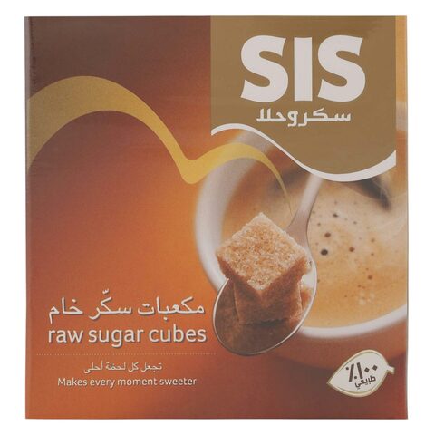 SIS Raw Sugar Cubes 454g