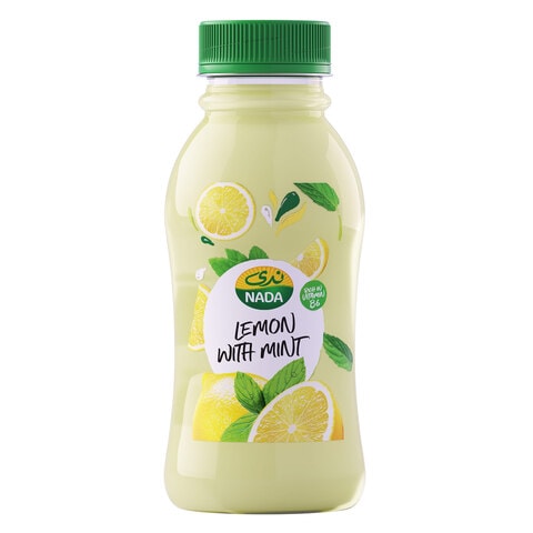 Buy Nada Lemon Mint Juice With Pulp 300ml in Saudi Arabia