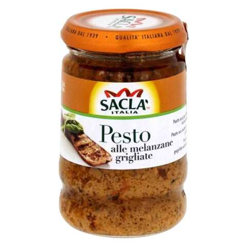 Sacla Pasta Sauce Grilled Eggplant Pesto 190g
