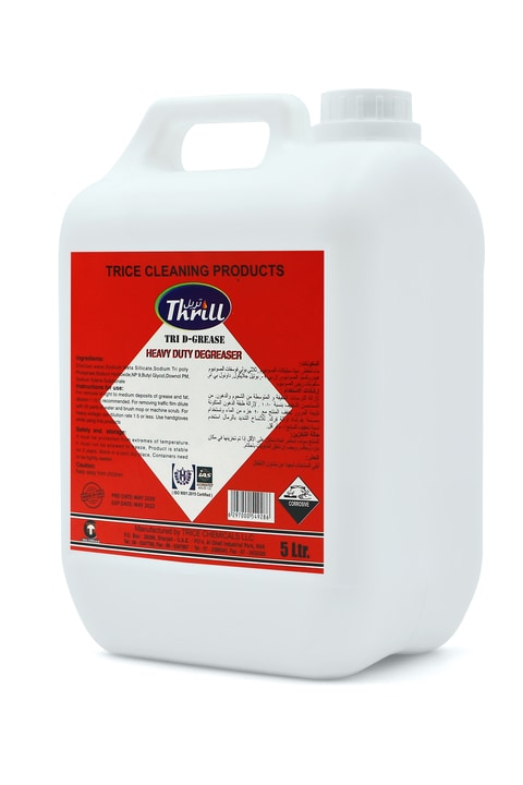 Thrill Tri D-Grease Heavy Duty Degreaser 5 Liter