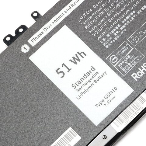 Laptop Battery for DELL G5M10 E5450 E5550 Notebook 15.6&quot; G5M10 8V5GX R9XM9 WYJC2 1KY05-SIKER