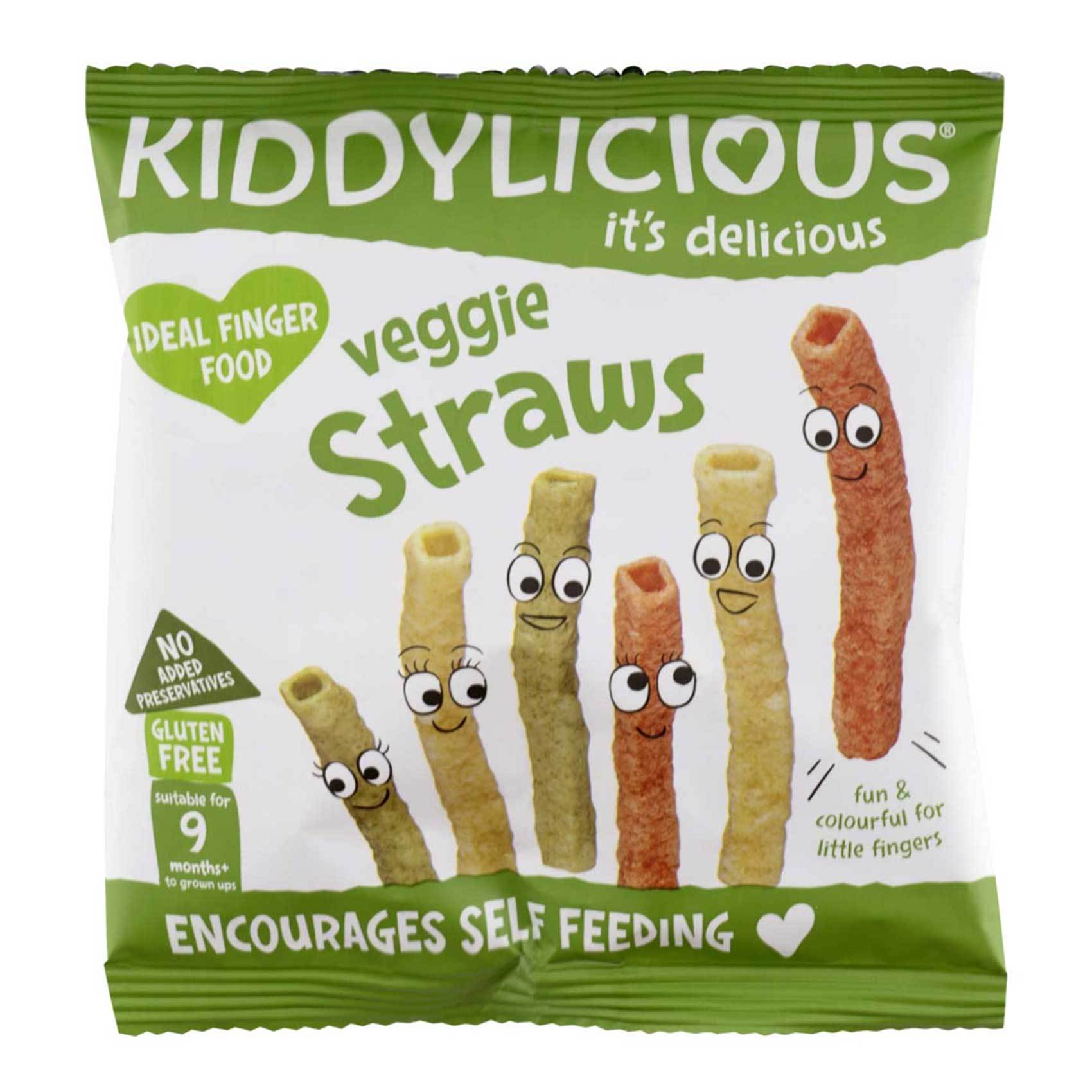 Buy Kiddylicious Veggie Straws Snacks 12g Online Shop Bio & Organic