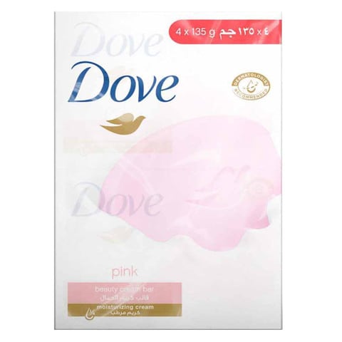 Dove Beauty Cream Bar 135g Pack of 4