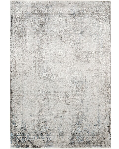 Jacob Azure 500 x 400 cm Carpet Knot Home Designer Rug for Bedroom Living Dining Room Office Soft Non-slip Area Textile Decor