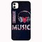 Theodor - Apple iPhone 12 Mini 5.4 inch Case I Love Music Flexible Silicone