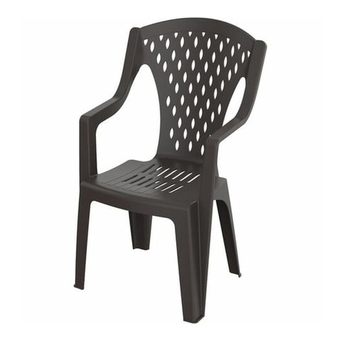 Gray store plastic chair